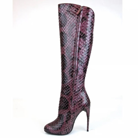 Gucci Python print boots - Picture 5 of 6
